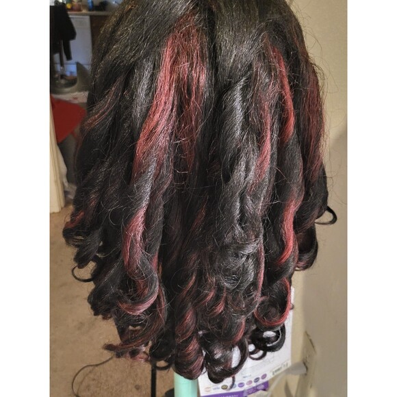 New Ombre Kinky Curly wig with tags - Picture 5 of 12